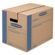 Bankers Box SmoothMove Prime Small Moving/Storage Boxes, Kraft (17 1/4" x 12 3/8" x 12 5/8", 10 ct.)