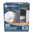 [SET OF 2] - Member's Mark Heavy Duty Kitchen and Compactor Bags (18 Gallons, 50 ct.)