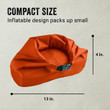 Coleman Kompact Premium Inflatable Camp Pad, Tiger Lily