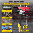 Vevor Lift Electric Hoist 1100lbs, Electric Hoist 110v, Remote Control Electric Winch Overhead Crane Lift Electric Wire Hoist