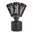 Everlast Powercore Free Standing Indoor Home Rounded Heavy Duty Fitness Training Punching Bag Black, P00001266