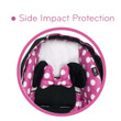 Disney Baby Light 'n Comfy 22 Luxe Infant Car Seat, Minnie Dot