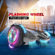 Hoverstar Flash Wheel Hover board 6.5 In. Bluetooth Speaker, Self Balancing Wheel Electric Scooter