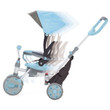 Little Tikes Fold 'n Go 4-In-1 Trike In Light Blue, Convertible Tricycle For Toddlers With 4 Stages Of Growth