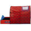 Marvel Spider-Man Sleep And Play Toddler Bed With Tent And Built-In Guardrails By Delta Children