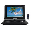 Trexonic 15.4" Portable DVD Player With TFT-LCD Screen And USB/SD/AV Inputs