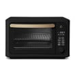 Beautiful 6 Slice Touchscreen Air Fryer Toaster Oven by Drew Barrymore, Black Sesame