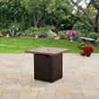 Mainstays Laurel 28" Outdoor Square Gas Fire Pit (MS1810610101)
