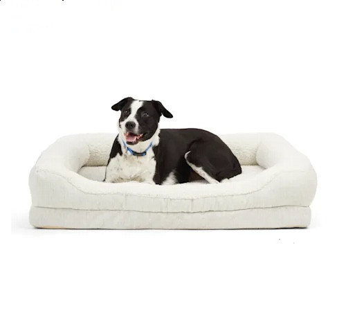 EveryYay Snooze Fest Orthopedic Cuddler Dog Bed, 40" L X 30" W