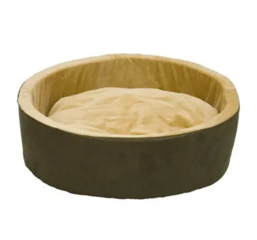 K&H Thermo-Kitty Bed in Mocha, 20" L x 20" W