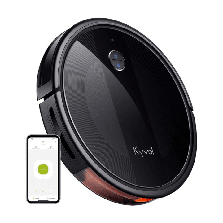 Kyvol Robot Vacuum Cleaner Cybovac E20, 2000Pa Wi-Fi/Alexa/App, Automatic Self-Charging Robotic Vacuum
