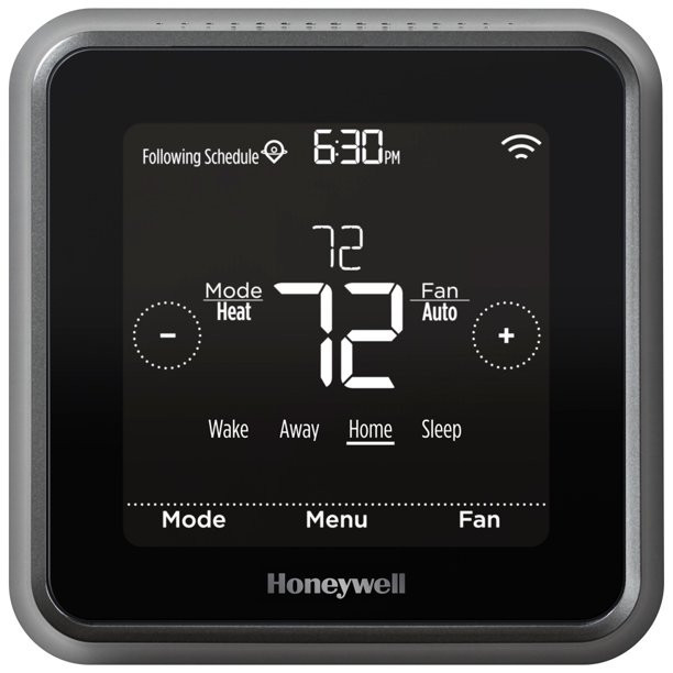 Ademco Honeywell RCHT8612WF2005 Gray & Black T5+ Smart Thermostat