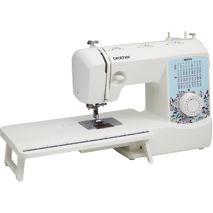 Brother XR3774 Sewing and Quilting Machine, 37 Built-in Stitches, Wide Table, 8 Included Sewing Feet