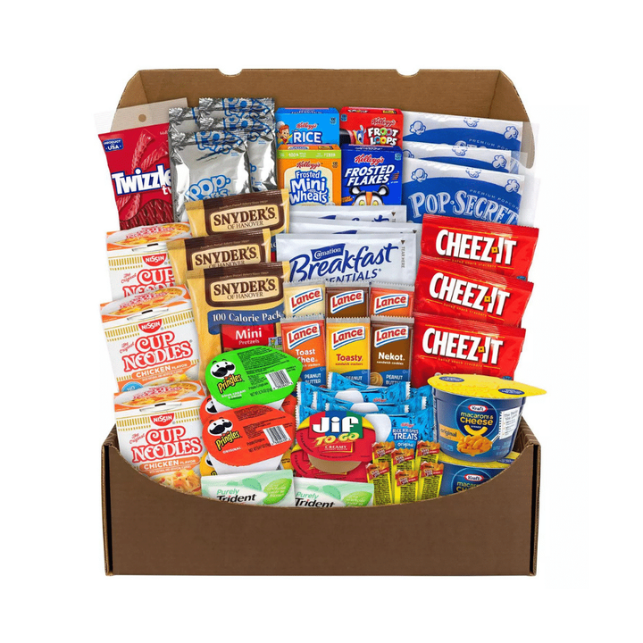 Snack Box Pros Dorm Room Survival Snack Box