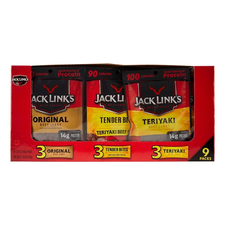 [SET OF 2] - Jack Link's Variety Pack (1.25 oz., 9 ct./pk.)