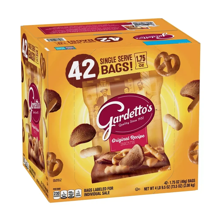 [SET OF 2] - Gardetto's Original Recipe Snack Mix (1.75 oz., 42 ct.)