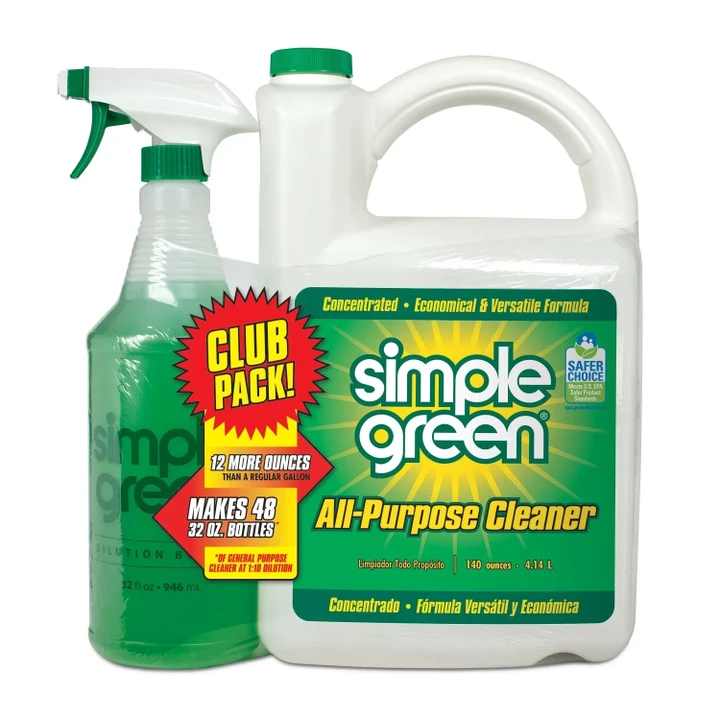 [SET OF 3] - Simple Green All-Purpose Cleaner (140 oz. Refill + 32 oz. Trigger Spray)