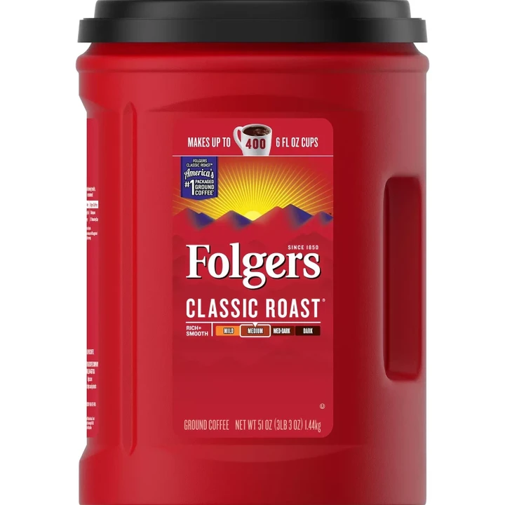 [SET OF 3] - Folgers Classic Roast Ground Coffee (51 oz./pk.)
