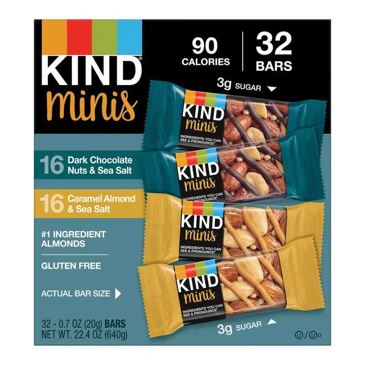 [SET OF 2] - Kind Minis Variety Pack (32 ct./pk.)