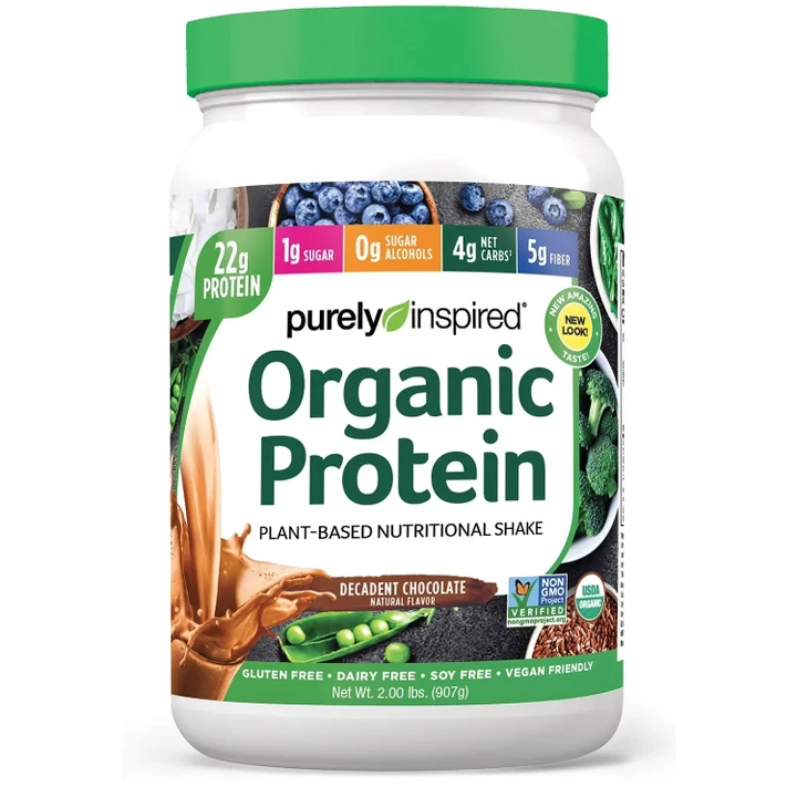 [SET OF 2] - Purely Inspired Organic Protein Powder 100% Plant-Based, Chocolate