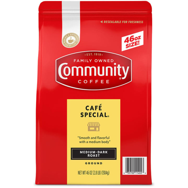 [SET OF 3] - Community Coffee Ground, Cafe Special (46 oz./pk.)