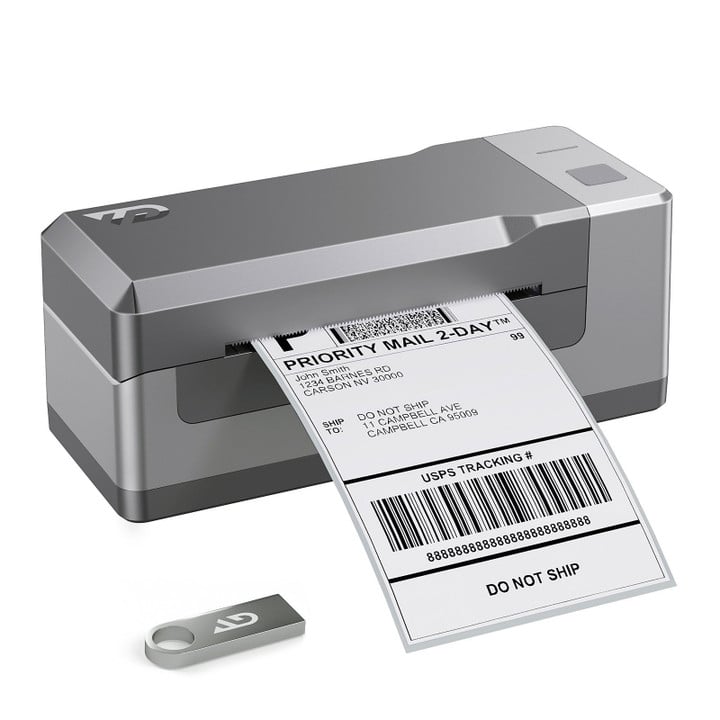 Tordorday USB Thermal Shipping Label Printer for 4×6 (RH40-SG)