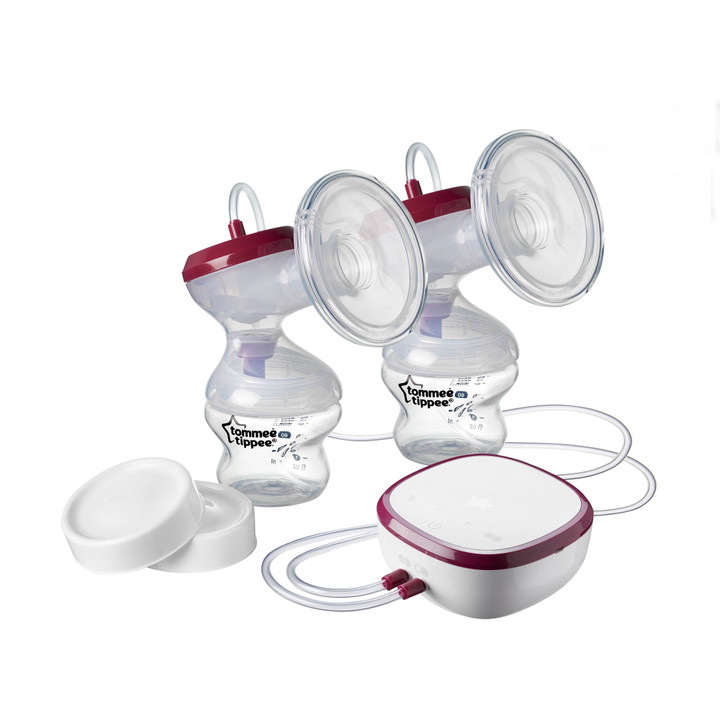 Tommee Tippee Made for Me Double Electric Breast Pump, USB Rechargeable