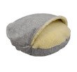 Snoozer Premium Micro Suede Cozy Cave Pet Bed in Palmer Dove, 25" L x 25" W