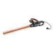 Worx WG217 24 in 4.5 In Corded Electric Hedge Trimmer With Inline Motor And Rotating Handle