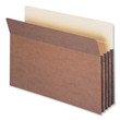 Smead 3 1/2" Accordion Expansion File Pocket, Straight Tab, Legal, Redrope, 25ct.