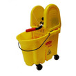 Rubbermaid Commercial Products FG757788YEL WaveBrake 35-Quart Bucket and Wringer Combo, Yellow