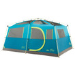 Coleman 8-Person Tenaya Lake Fast Pitch Cabin Camping Tent With Closet, Light Blue