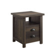 Better Homes And Gardens Granary Modern Farmhouse End Table, Brown