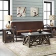 Better Homes And Gardens Granary Modern Farmhouse End Table, Brown