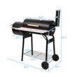 Ktaxon Outdoor Charcoal BBQ Grill Meat Smoker For Patio Backyard