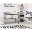 Badger Basket Contempo Convertible Changing Table With Two Baskets - Gray