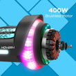Hover-1 Allstar 2.0 Hoverboard, Black, LED Lights, Max Weight 220 Lbs., Max Speed 7 Mph, Max Distance 7 Miles