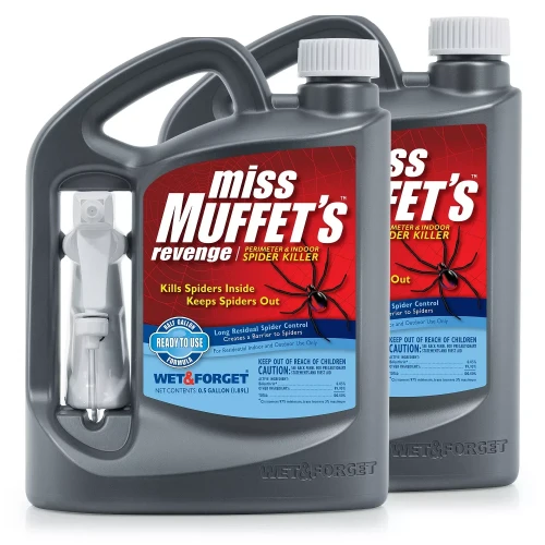 Wet & Forget Miss Muffet's Revenge Indoor And Outdoor Spider Killer - 2x 64 oz.