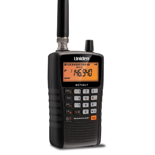 Uniden Bearcat 300-Channel Handheld Scanner with Antenna (BC75XLT)