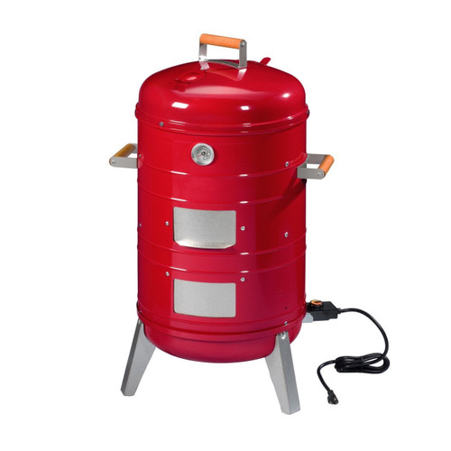 Americana 4-In-1 Electric and Charcoal Water Smoker, 5035U4.511