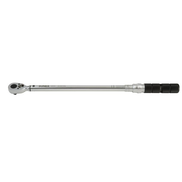 Sunex Tools 20250 - 1/2" Drive 30-250 Foot-LB 48 Tooth Torque Wrench