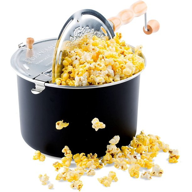 Franklin's Gourmet Popcorn Original Whirley Pop Stovetop Popcorn Machine