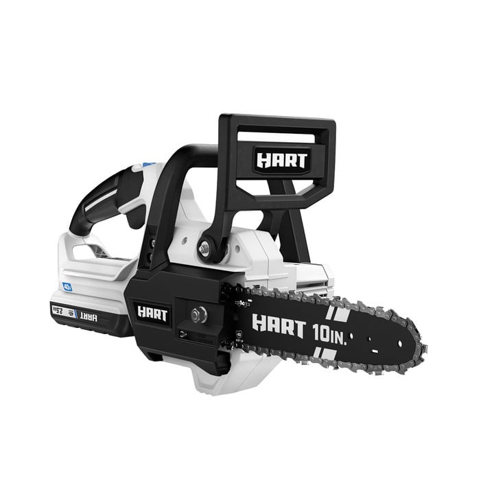 Hart 40-Volt Cordless 10-Inch Chainsaw, with (1) 2.5 Ah Lithium-Ion Battery
