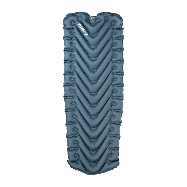 Klymit Static V Luxe SL Outdoor Camping Sleeping Pad, 78x27 in, Blue