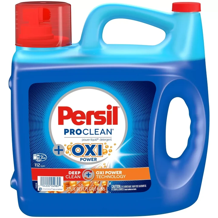[SET OF 2] - Persil ProClean Liquid Laundry Detergent, Plus OXI Power (225 oz., 112 loads)