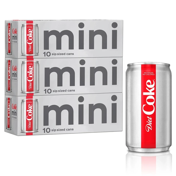 [SET OF 3] - Coca-Cola Diet Coke Mini (7.5oz / 30pk)