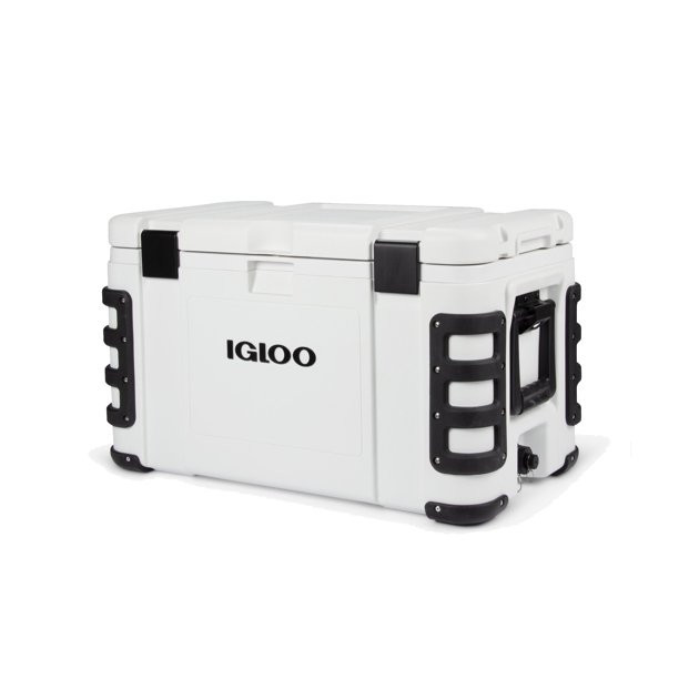 Igloo 50 qt. Hard Sided Ice Chest Cooler, White