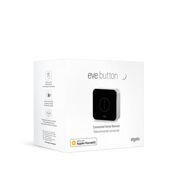 Eve Button - Connected Home Remote with Apple HomeKit technology, Bluetooth Low Energy