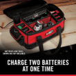 Porter-Cable 20V MAX Lithium Battery Charger, Dual Port with 2 Batteries
