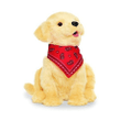 Joy For All - Companion Pet Golden Pup With Red Bandanna